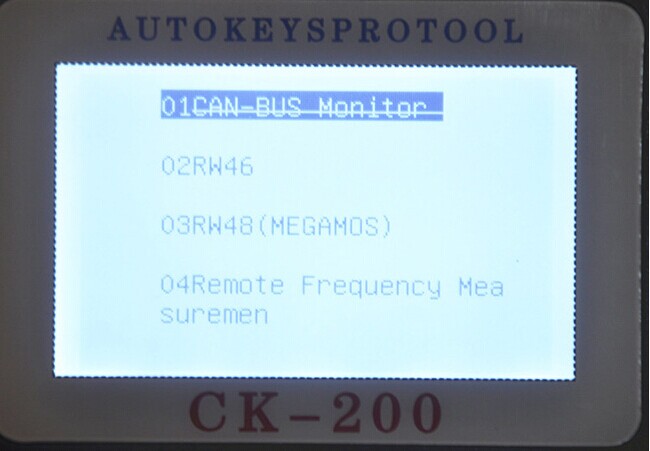 CK-200 βασική οθόνη επίδειξη-3 προγραμματιστών