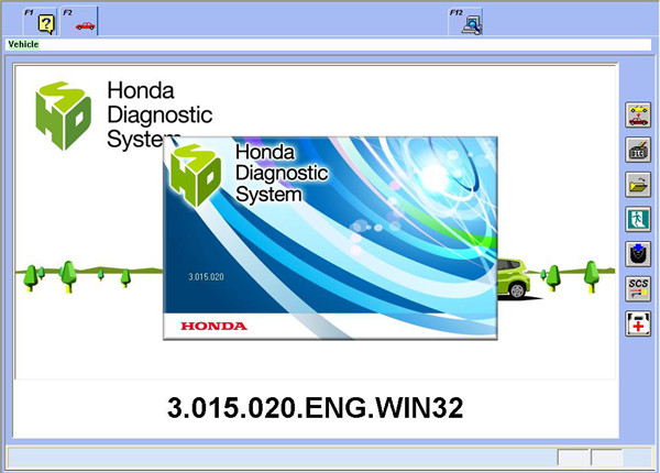 Honda HDS με το διπλό λογισμικό 1 πινάκων