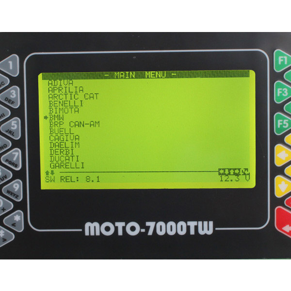 Softwar επίδειξη 1 ανιχνευτών Moto 7000TW καθολική