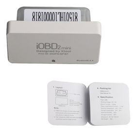 Καλή τιμή. Μίνι διαγνωστικό εργαλείο Bluetooth 4,0 Xtool ανιχνευτών κώδικα iOBD2 OBDII EOBD για iOS και αρρενωπός σε απευθείας σύνδεση