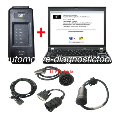 Καλή τιμή. CAT Caterpillar ET3 Truck Διαγνωστικό εργαλείο Plus Λήπτοπ Lenovo X220 σε απευθείας σύνδεση