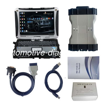 Καλή τιμή. MB SD Connect C6 DOIP Mercedes C6 Διαγνωστική VCI Plus Πανασσώνικ CF19 I5 4GB 512G SSD Λάπτοπ σε απευθείας σύνδεση