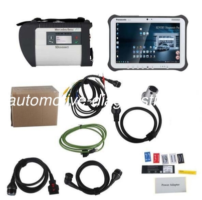 Καλή τιμή. MB SD Connect Compact 4 για Mercedes με το Panasonic FZ G1 Tablet 2025 Λογισμικό έτοιμο για χρήση σε απευθείας σύνδεση