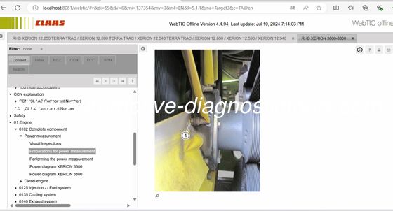 Καλή τιμή. 2025/3 CLAAS WEBTIC OFFLINE Εγχειρίδια επισκευής και πληροφορίες εξυπηρέτησης σε απευθείας σύνδεση