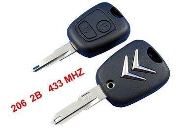 Καλή τιμή. Citroen C2 μακρινό βασικό 433MHZ, 2 αυτόματα μακρινά βασικά κενά της Citroen κουμπιών σε απευθείας σύνδεση