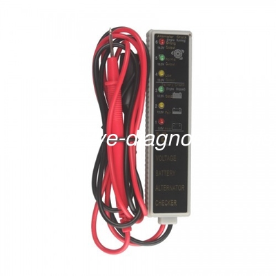 Καλή τιμή. Δοκιμαστής μπαταρίας 12V LED για αυτοκίνητα Δοκιμαστής ηλεκτρικής ενέργειας για αυτοκίνητα σε απευθείας σύνδεση