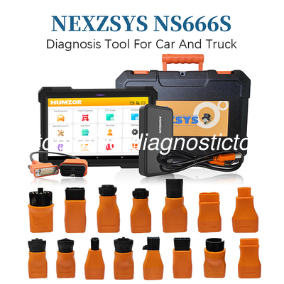 Καλή τιμή. Το NexzSYS 666 Supper αυτόματο διαγνωστικό εργαλείο για αυτοκίνητα και φορτηγά 2 σε 1 σε απευθείας σύνδεση