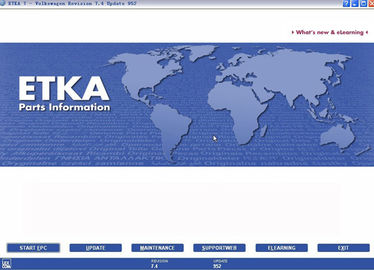 Καλή τιμή. Ηλεκτρονικός κατάλογος V7.5 ETKA για το κάθισμα Skoda της VW Audi σε απευθείας σύνδεση