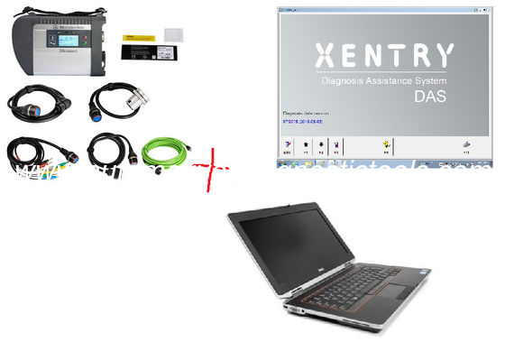 Καλή τιμή. Ασύρματο εργαλείο διάγνωσης MB SD C4 Benz Mercedes με E6420 Υποστήριξη αυτοκινήτων / φορτηγών σε απευθείας σύνδεση