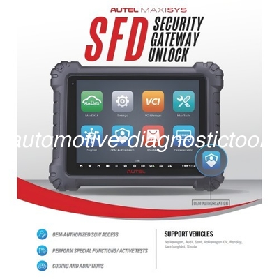 Καλή τιμή. AUTEL VAG SFD Υπηρεσία έγκρισης ενός έτους (μόνο συνδρομή) σε απευθείας σύνδεση