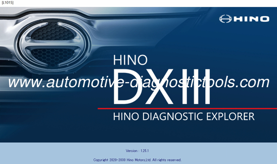 Καλή τιμή. 2025.01 Διαγνωστικό Λογισμικό HINO Hino Diagnostic Explorer 3 DX3 DXIII σε απευθείας σύνδεση