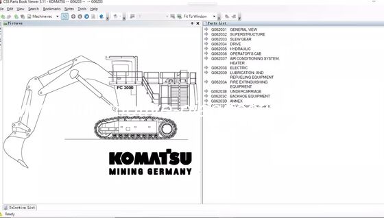Καλή τιμή. [Komatsu EPC] 2022.03 CSS EPC Spare Parts Catalog For Komatsu σε απευθείας σύνδεση
