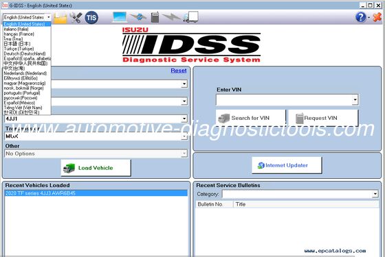 Καλή τιμή. Νεότερο 2025.02 G-IDSS E-IDSS US-IDSS Εξαγωγή διαγνωστικό λογισμικό για ISUZU σε απευθείας σύνδεση