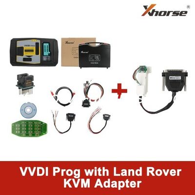 Καλή τιμή. Προγραμματιστής Xhorse VVDI PROG με Land Rover KVM Adapter Δεν απαιτείται συγκόλληση σε απευθείας σύνδεση